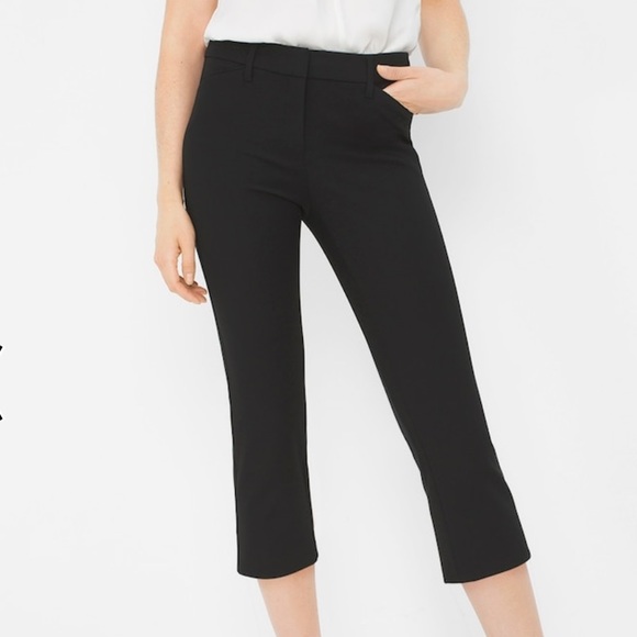White House Black Market Pants - NEW WHBM The Slim Crop Pant 14 Petite